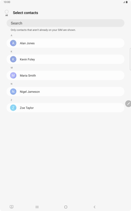 Press the field above Press the field above