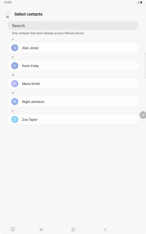 Press the field above Press the field above
