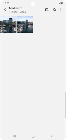 Press and hold any picture or video clip. Press and hold any picture or video clip.