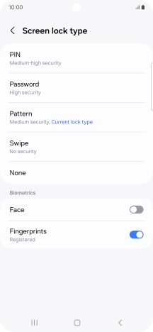 Press None. Press None.