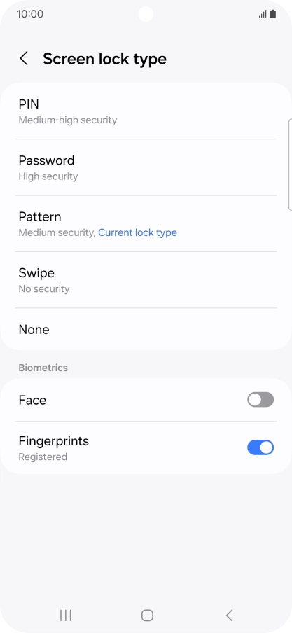 Press None. Press None.