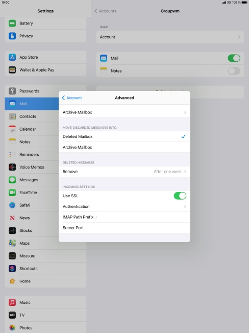 Press the indicator next to Press the indicator next to