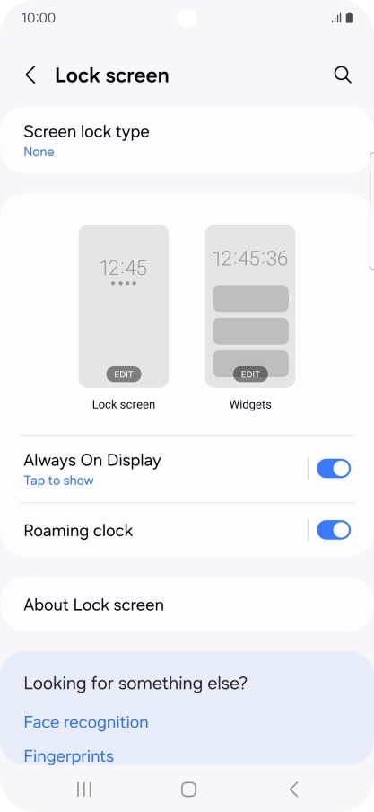 Press the Home key to return to the home screen. Press the Home key to return to the home screen.