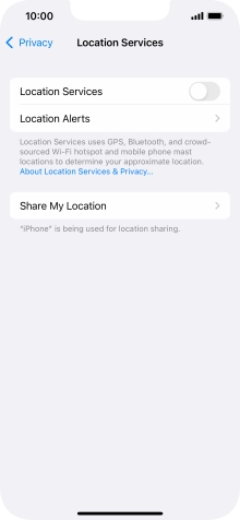 Press the indicator next to Press the indicator next to