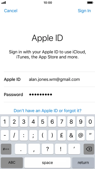 Press Sign In. Press Sign In.