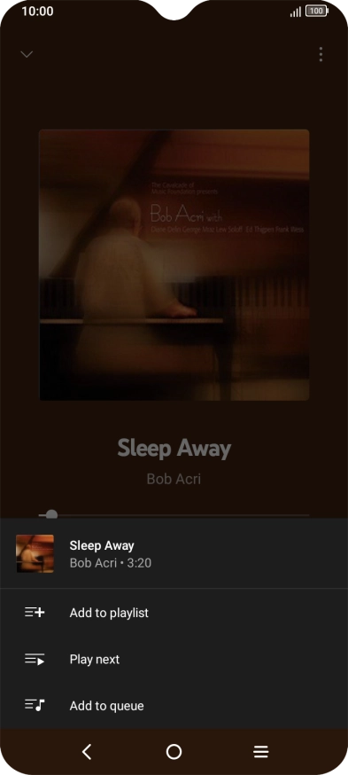 Press Add to playlist. Press Add to playlist.