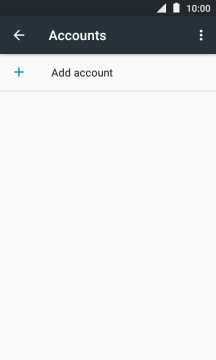 Press Add account. Press Add account.