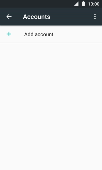 Press Add account. Press Add account.