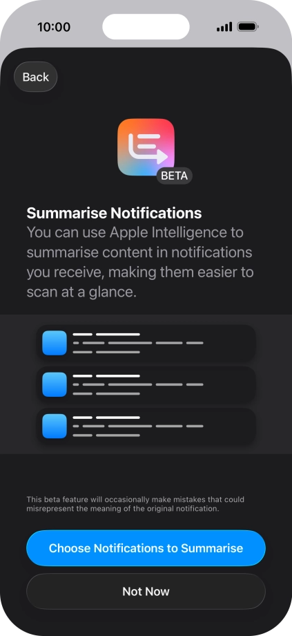 If you turn on the function, follow the instructions on the screen to select more settings. If you turn on the function, follow the instructions on the screen to select more settings.