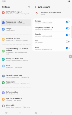 Press the Home key to return to the home screen. Press the Home key to return to the home screen.
