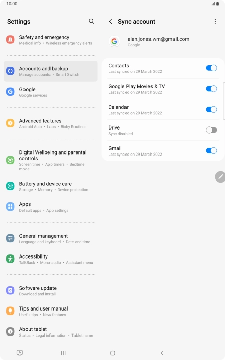Press the Home key to return to the home screen. Press the Home key to return to the home screen.