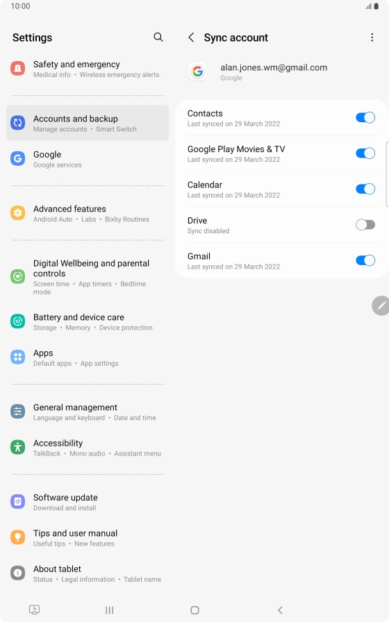 Press the Home key to return to the home screen. Press the Home key to return to the home screen.