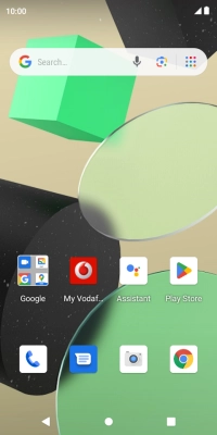 Slide two fingers downwards starting from the top of the screen. Slide two fingers downwards starting from the top of the screen.