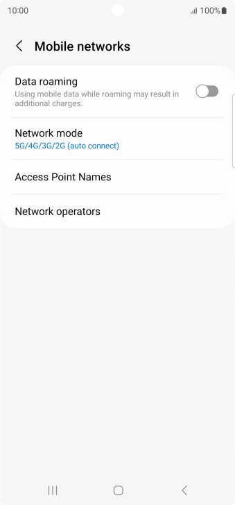Press the indicator next to Press the indicator next to
