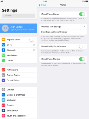 Press the indicator next to Press the indicator next to