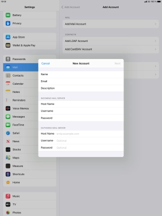 Press Host Name and key in the name or IP address of your email provider's outgoing server. Please note that if you can't send email messages when using your email provider's outgoing server, key in smtp.vodafone.net.au (Vodafone's outgoing server). Press Host Name and key in the name or IP address of your email provider's outgoing server. Please note that if you can't send email messages when using your email provider's outgoing server, key in smtp.vodafone.net.au (Vodafone's outgoing server).