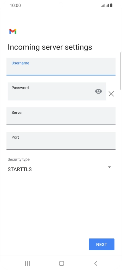 Press the field below Press the field below