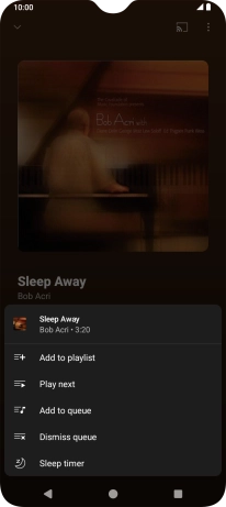 Press the add icon. Press the add icon.
