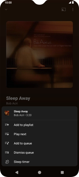Press the add icon. Press the add icon.