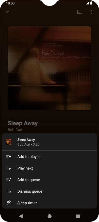 Press the add icon. Press the add icon.