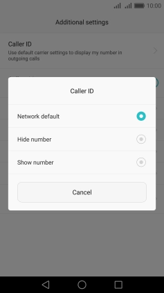 Press Show number to turn on caller identification. Press Show number to turn on caller identification.