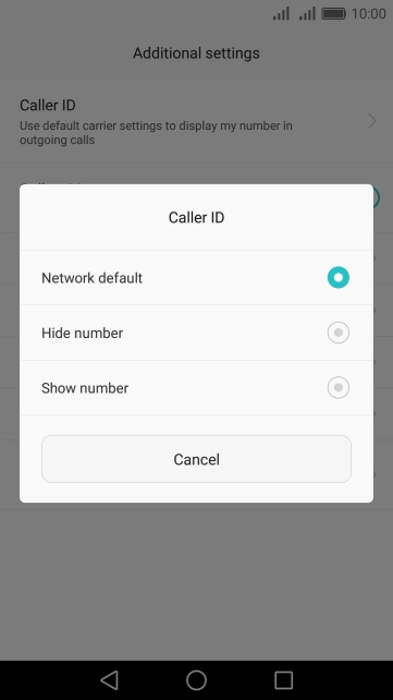 Press Show number to turn on caller identification. Press Show number to turn on caller identification.