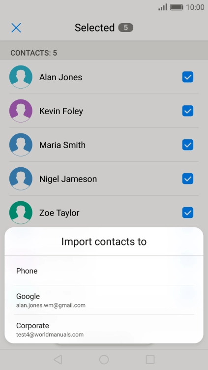 Press Phone. Press Phone.