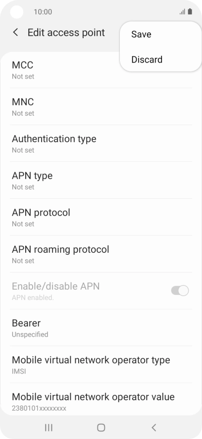 Press Save. Press Save.