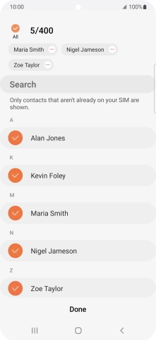 Press Done. Press Done.