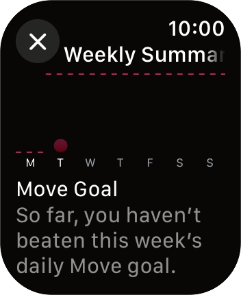 Press the Digital Crown several times to return to the main menu. Press the Digital Crown several times to return to the main menu.