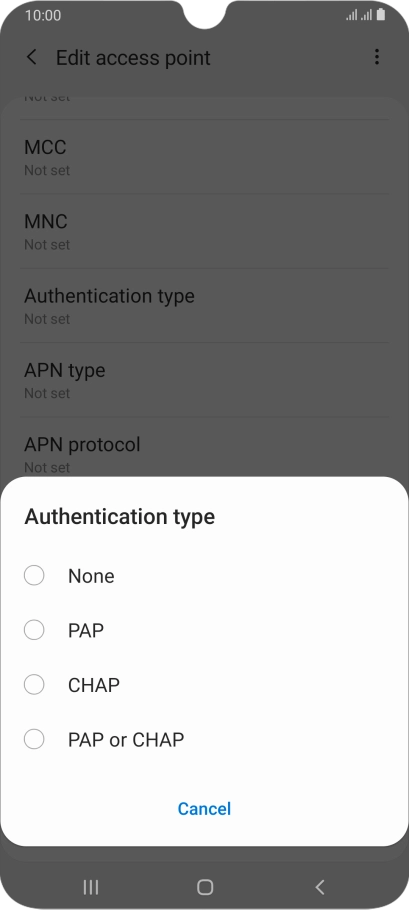 Press PAP. Press PAP.