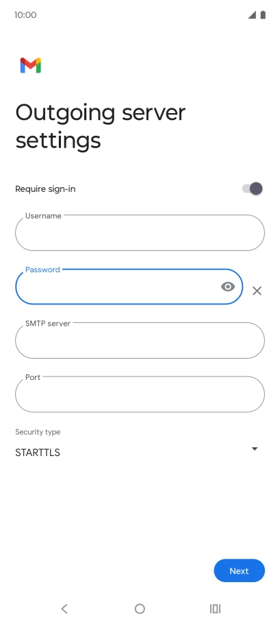 Press the field below Press the field below