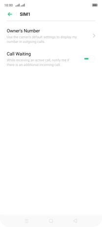 Press Owner's Number. Press Owner's Number.