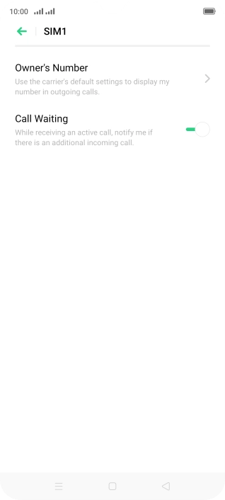 Press Owner's Number. Press Owner's Number.