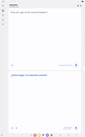 Follow the instructions on the screen to select the required language settings and use the function. Follow the instructions on the screen to select the required language settings and use the function.