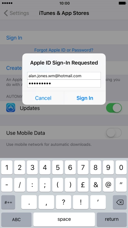 Press Sign In. Press Sign In.