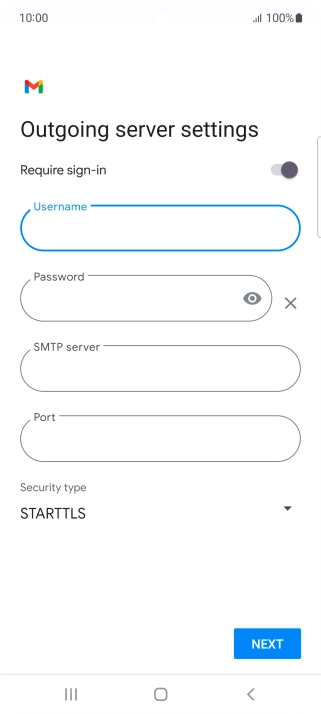 Press the field below Press the field below