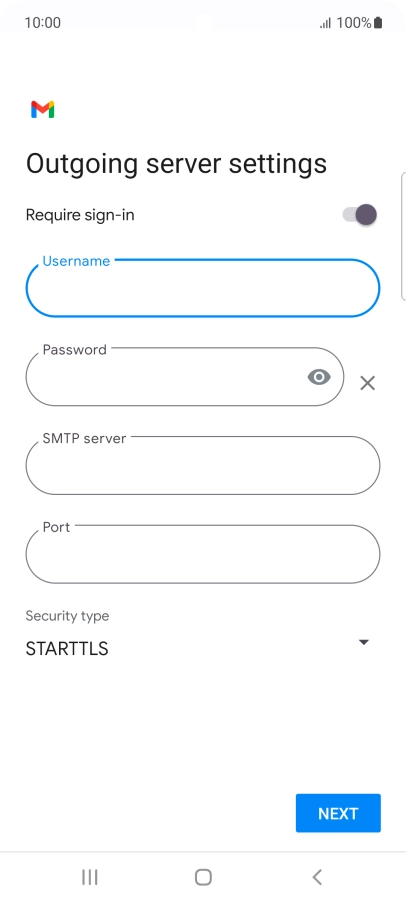 Press the field below Press the field below