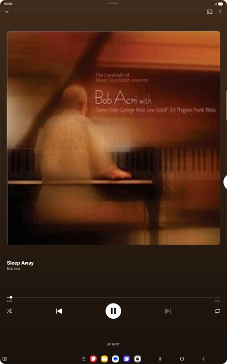 Press arrow right to go to the next audio file. Press arrow right to go to the next audio file.
