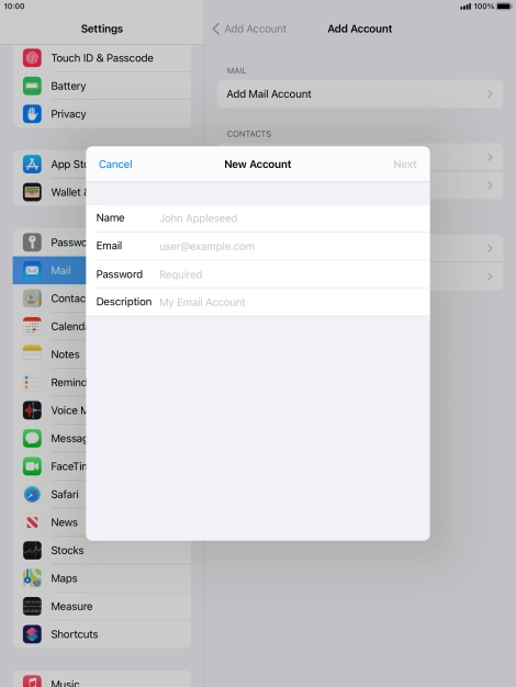 Press Name and key in the required sender name. Press Name and key in the required sender name.