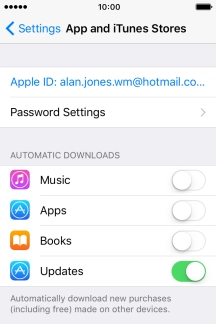 Press the Home key to return to the home screen. Press the Home key to return to the home screen.