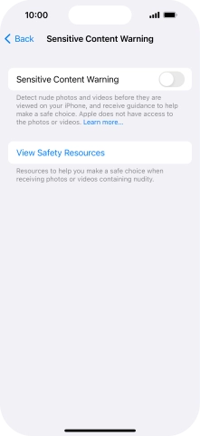 Press the indicator next to Press the indicator next to