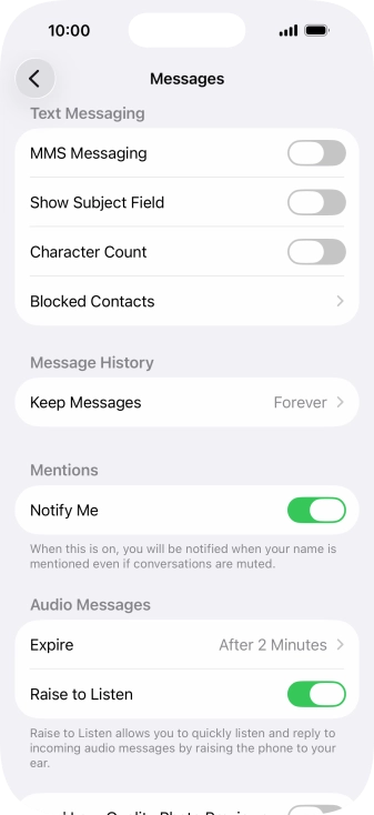 Press the indicator next to Press the indicator next to