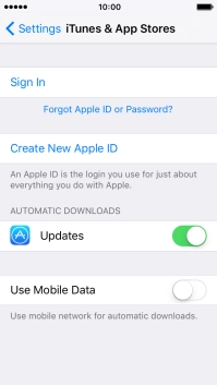 If you don t have an Apple ID, press Create New Apple ID and follow the instructions on the screen to create an Apple ID. If you don t have an Apple ID, press Create New Apple ID and follow the instructions on the screen to create an Apple ID.