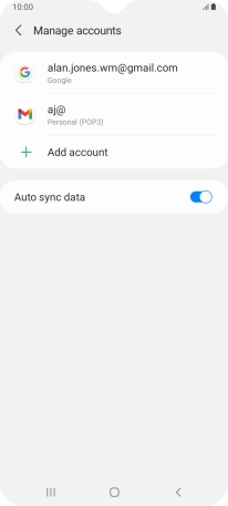 Press the Home key to return to the home screen. Press the Home key to return to the home screen.