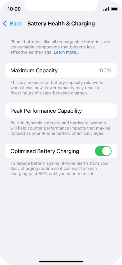 Press the indicator next to Press the indicator next to