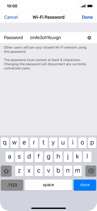 Press Done. Press Done.