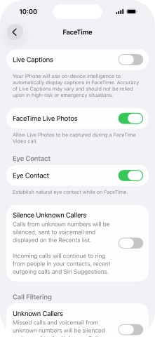 Press the indicator next to Press the indicator next to
