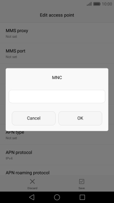 Key in 03 and press OK. Key in 03 and press OK.