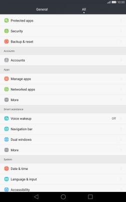 Press Backup & reset. Press Backup & reset.